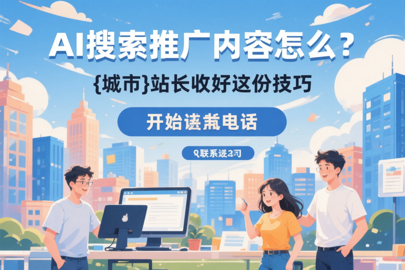 AI搜索推广内容怎么写？南山站长收好这份技巧