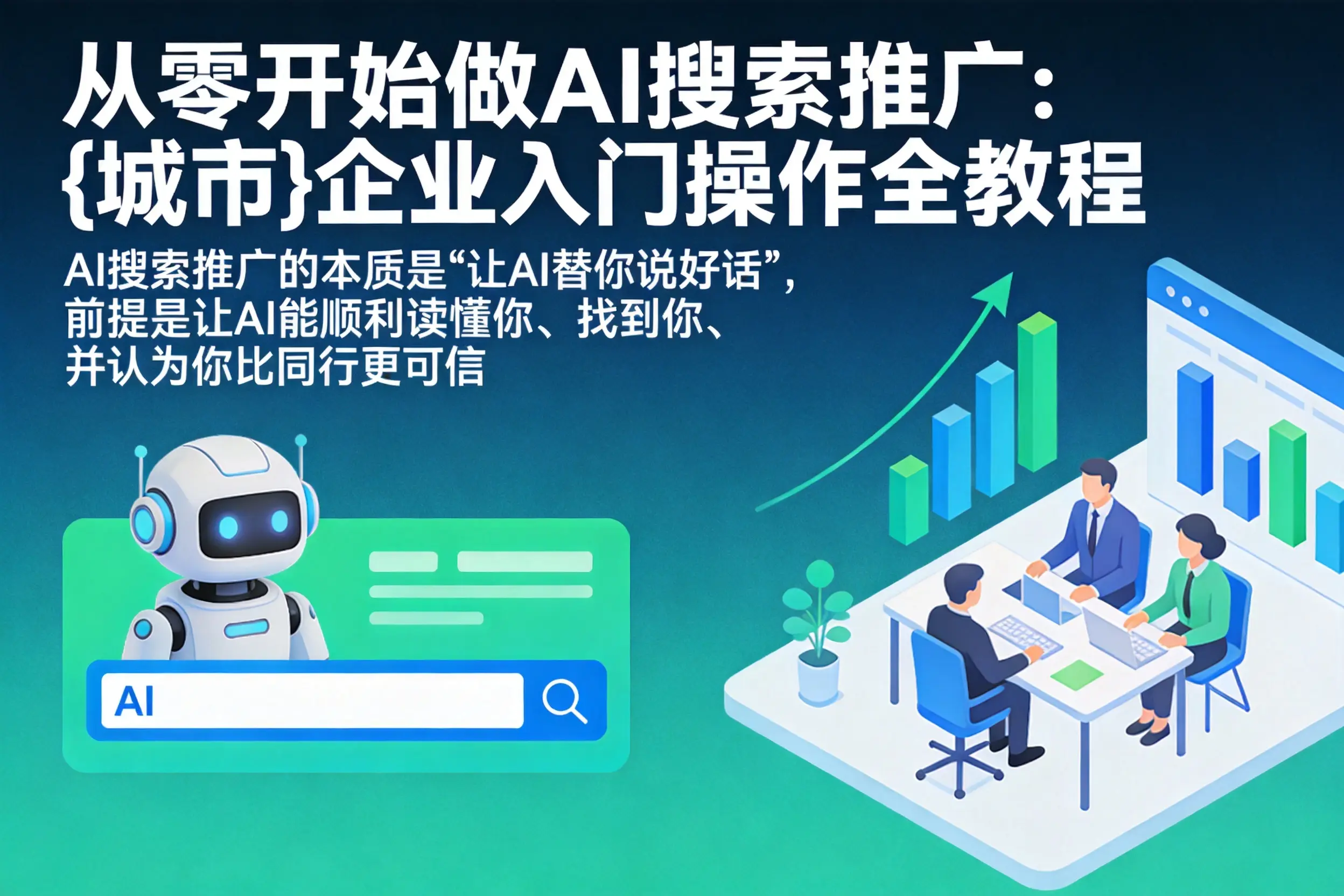 从零开始做AI搜索推广:南山企业入门操作全教程